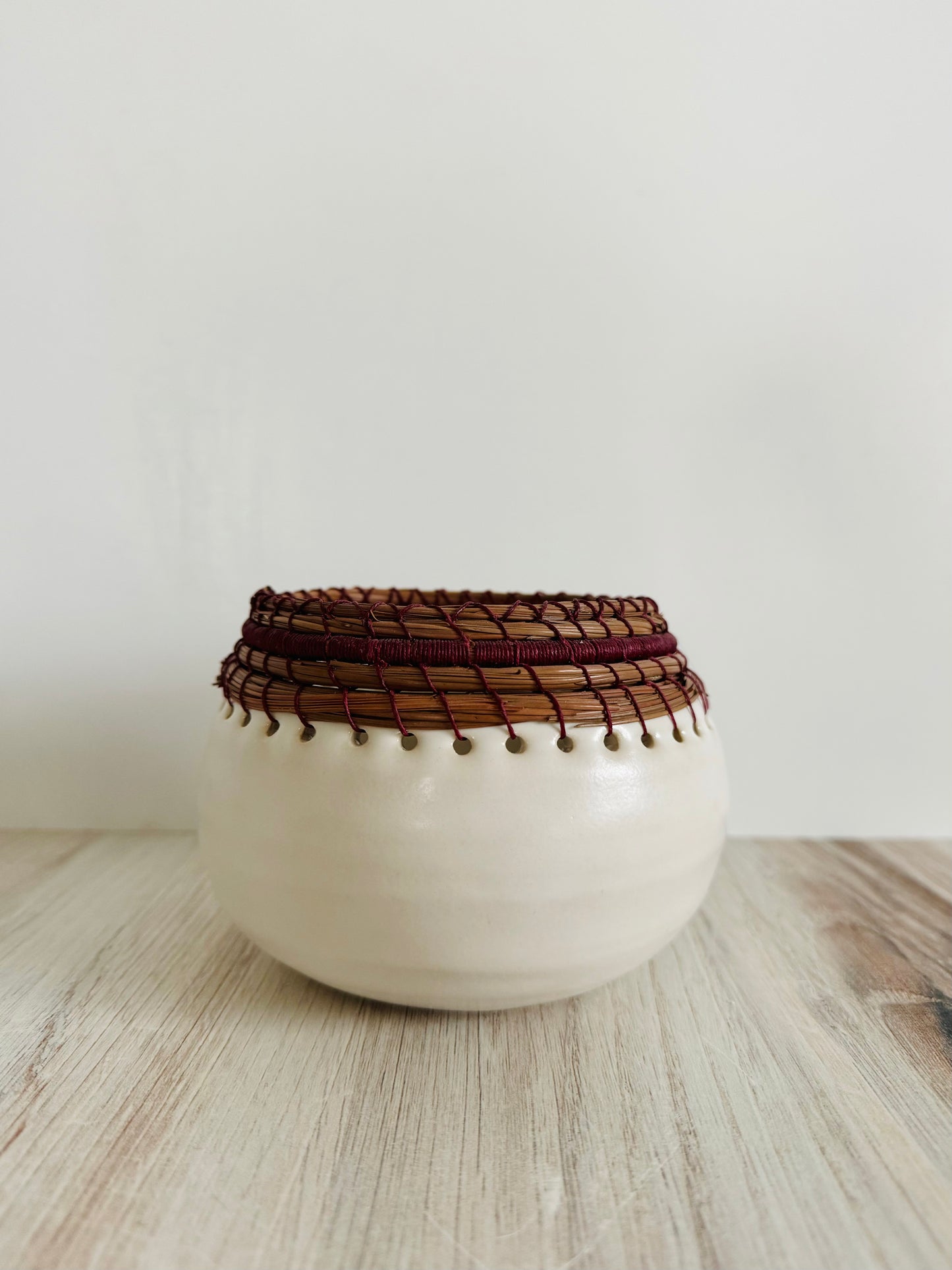 Woven Vessels Series 7: Natural with Reed