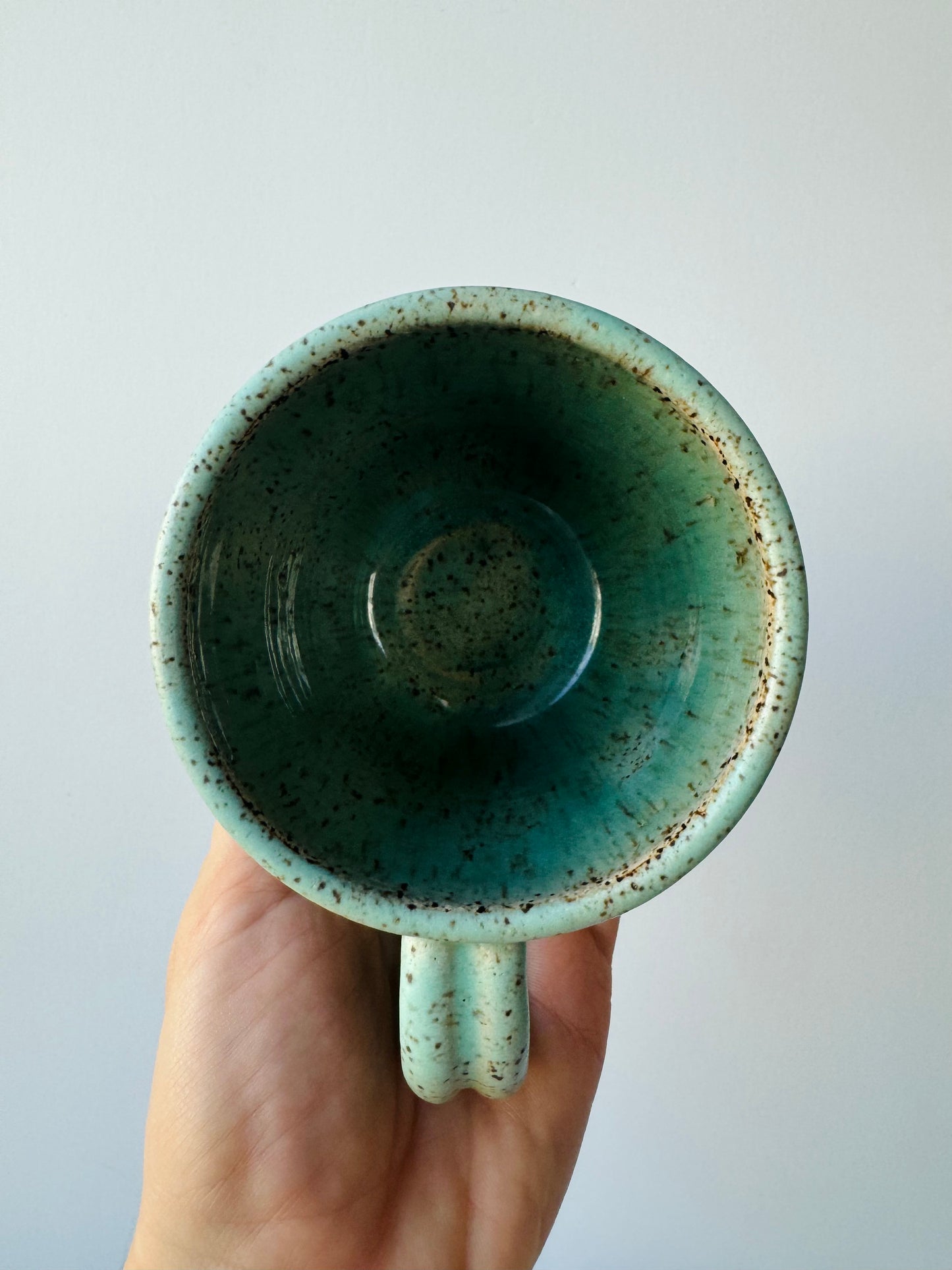 Speckled & Carved Mug