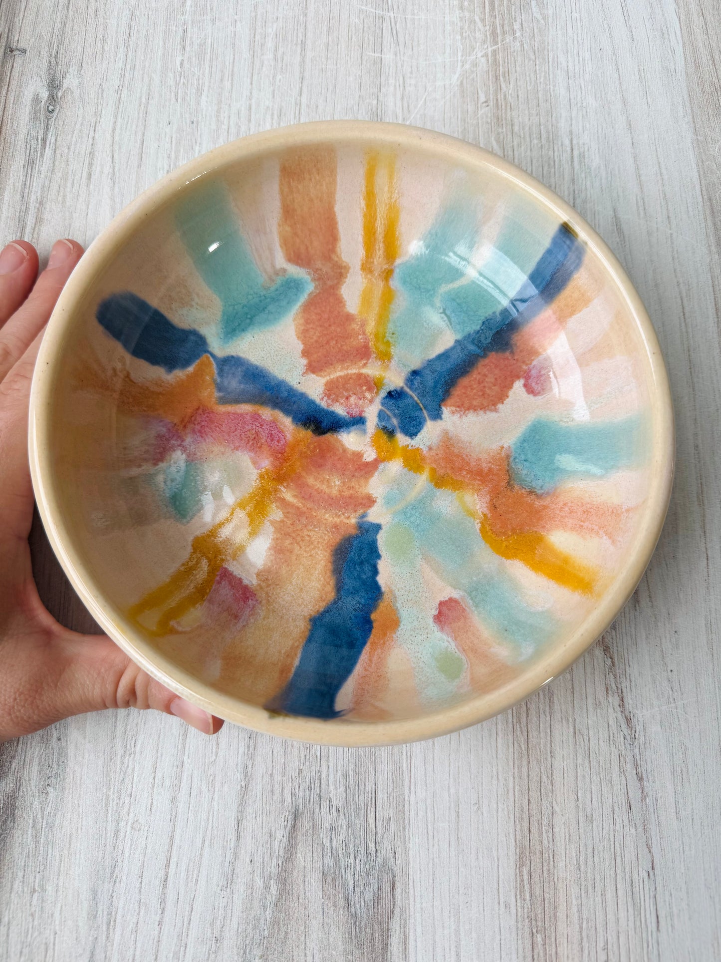 Color Palette Bowl